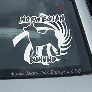 Cool Norwegian Buhund Stickers