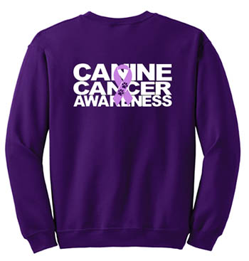 Canine Cancer Awareness Sweatshirt