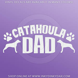 Catahoula Dad Sticker