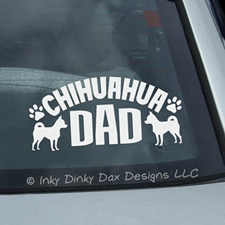 Chihuahua Dad Decal