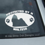 Protected by a Maltese Sticker