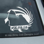 Cool Maltese Car Sticker