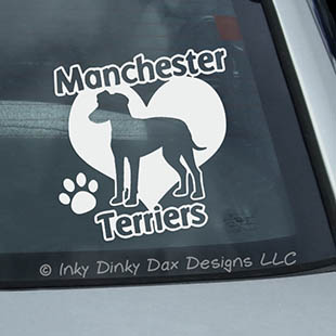 Manchester Terrier Sticker