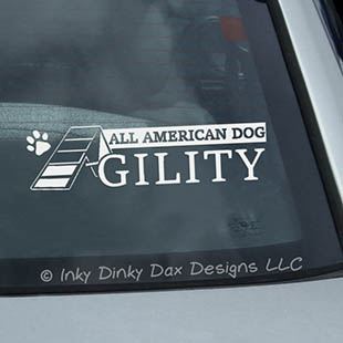 All American Dog Agility Decals
