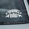 English Springer Spaniel Dad Window Sticker