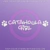 Catahoula Girl Sticker