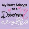 Embroidered Doberman Shirts