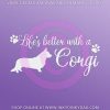 Corgi Car Stickers