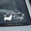 Corgi Car Decals
