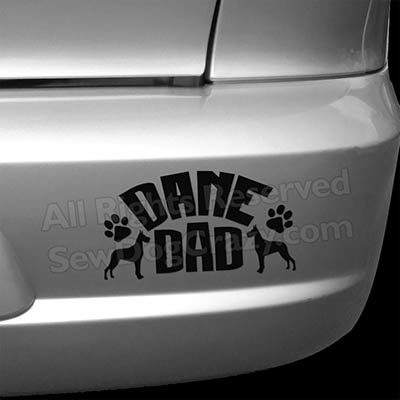 Great Dane Dad Bumper Stickers