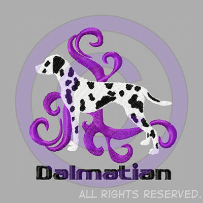 Cool Dalmatian Embroidery