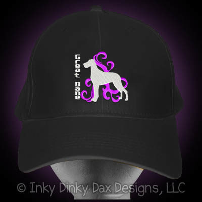 Embroidered Great Dane Hat