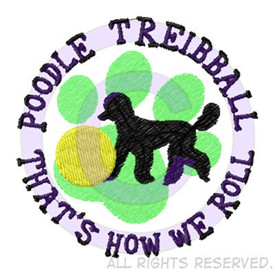 Poodle Treibball Shirts