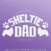 Sheltie Dad Decal