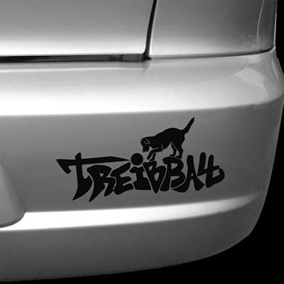 Graffiti Treibball Car Stickers