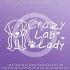 Crazy Lab Lady Vinyl Sticker