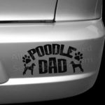 Poodle Dad Bumper Sticker