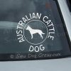 Australian Cattle Dog Car Window Sticker