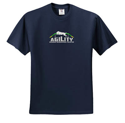 Agility German Wirehaired Pointer Tshirt