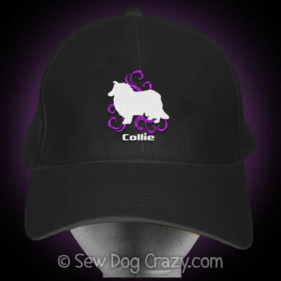 Embroidered Collie Hat