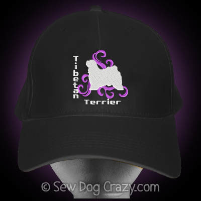 Embroidered Tibetan Terrier Hat