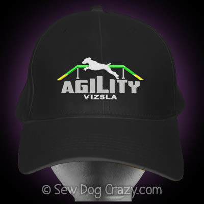 Embroidered Vizsla Agility Hat