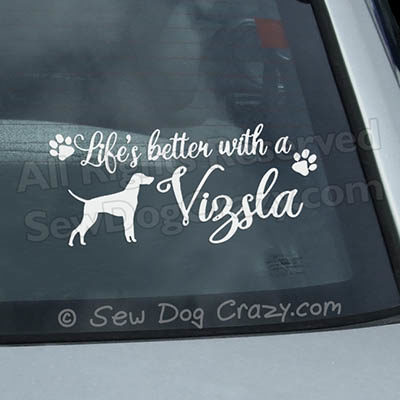 Vizlsa Car Window Sticker