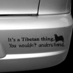 Tibetan Terrier Bumper Stickers