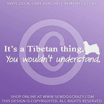 Tibetan Terrier Stickers