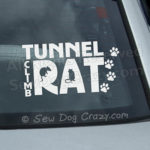 Tunnel Climb Rat Barn Hunt Sticker