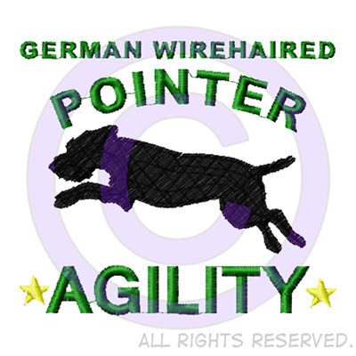 German Wirehaired Pointer Agility Shirts
