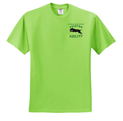 Agility German Wirehaired Pointer TShirts