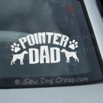 German Wirehaired Pointer Dad Stickers