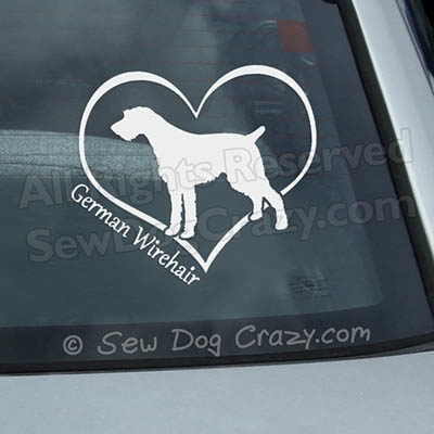 German Wirehaired Pointer Stickers