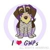 Cartoon German Wirehaired Pointer Shirts