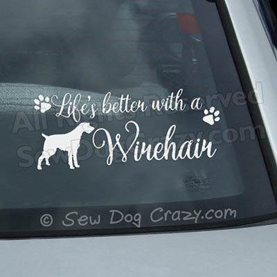 German Wirehaired Pointer Decal