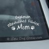 German Wirehaired Pointer Mom Stickers