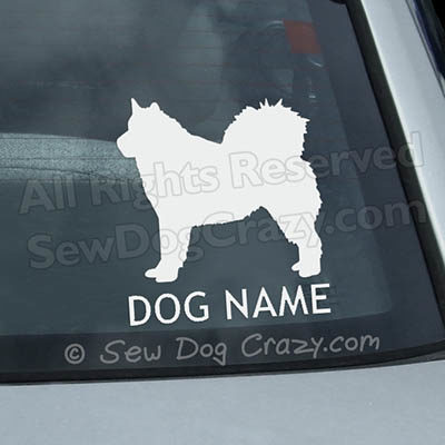 Malamute Car Window Sticker