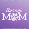 Basenji Mom Car Window Decal