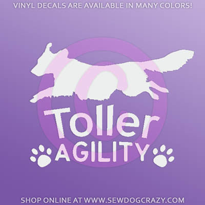 Toller Agility Stickers