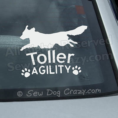 Toller Agility Decals
