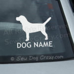 Beagle Car Window Stickers