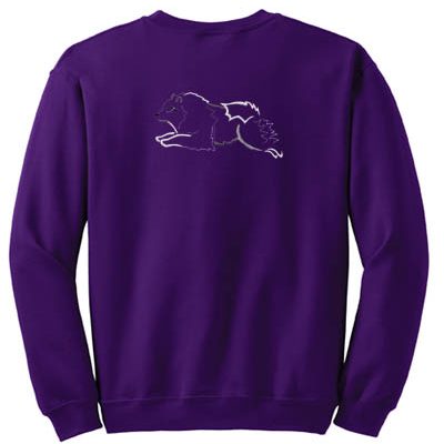 Embroidered Keeshond Sweatshirt