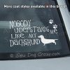 Dachshund Car Window Stickers