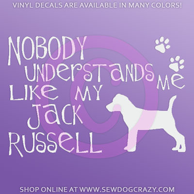 Funny Jack Russell Decal