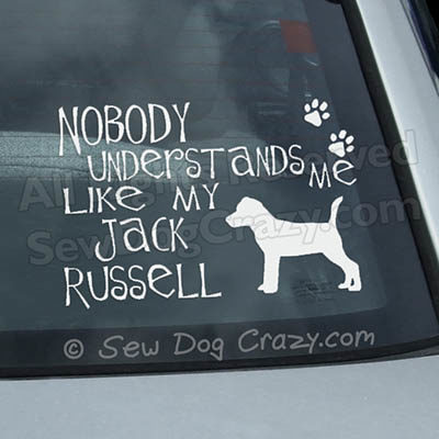 Funny Jack Russell Sticker