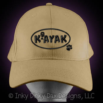 K9 Kayak Embroidered Hat
