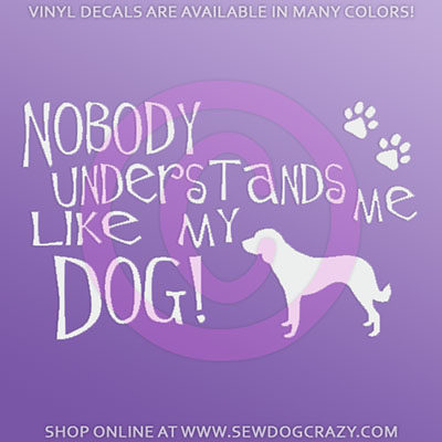 Funny Dog Lover Car Stickers