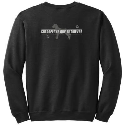 Embroidered Chesapeake Bay Retriever Sweatshirt