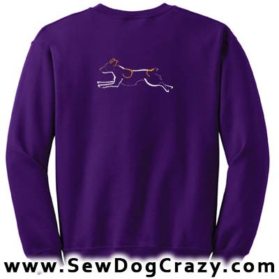 Dog Agility Brittany Sweatshirts